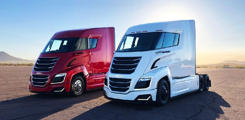 перевозка грузов электрическим грузовиком